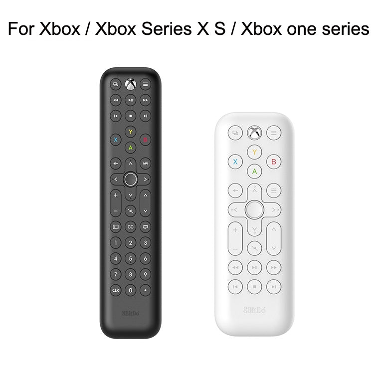 8BitDo Backlit Key Media Remote Control For Xbox, Style: Long Version (Black) - Consumer Electronics by 8BitDo | Online Shopping UK | buy2fix