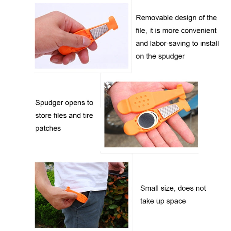 Multifunctional Bicycle Tire Changing Tool, Color: Green+5 Tire Patches - Outdoor & Sports by buy2fix | Online Shopping UK | buy2fix