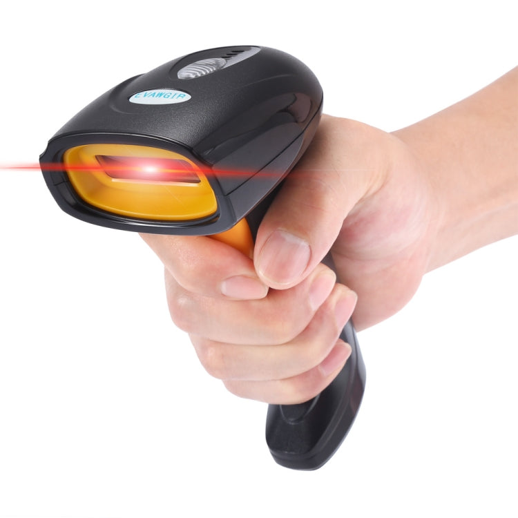 EVAWGIB Handheld USB Barcode Laser Scanner, Model: DL-J08 1D Wired - Consumer Electronics by EVAWGIB | Online Shopping UK | buy2fix