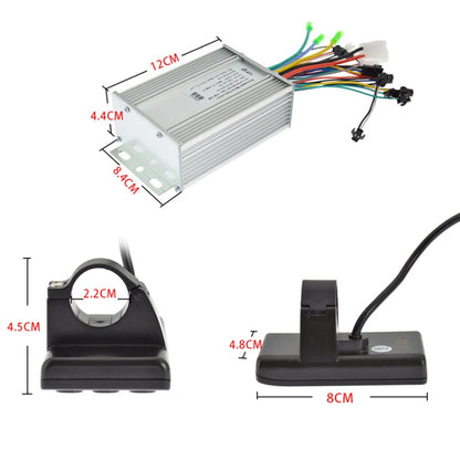 S866 36V-60V  450W-500W 9-tube Brushless Smart Electric Vehicle Controller LCD SpeedMeter Kit - Speedometers by buy2fix | Online Shopping UK | buy2fix