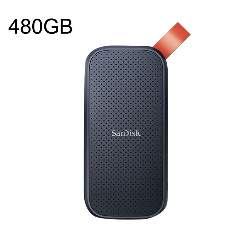 SanDisk E30 High Speed Compact USB3.2 Mobile SSD Solid State Drive, Capacity: 480GB - External Solid State Drives by SanDisk | Online Shopping UK | buy2fix