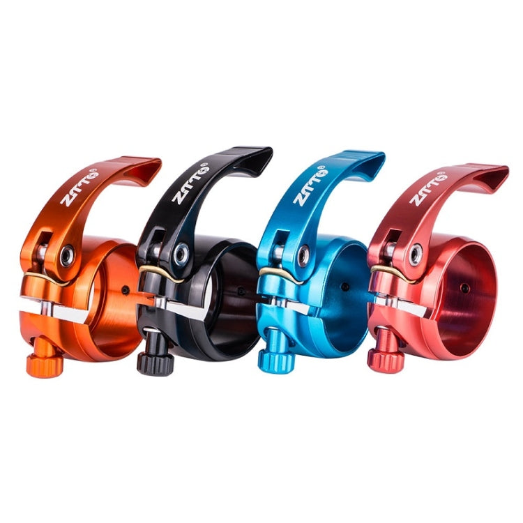 ZTTO Folding Bicycle Seatpost Clamp Retrofit Accessories, Color: 40.8mm (Red) - Outdoor & Sports by ZTTO | Online Shopping UK | buy2fix