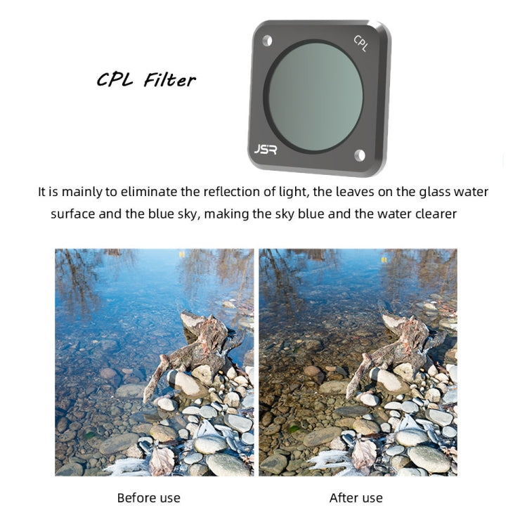 JUNESTAR Action Camera Filters For DJI Action 2,Style:  Star - Mavic Lens Filter by JUNESTAR | Online Shopping UK | buy2fix