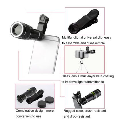 Zoom and Focus Phone Telephoto Lens, Spec: 20X - Telescope & Microscope by buy2fix | Online Shopping UK | buy2fix