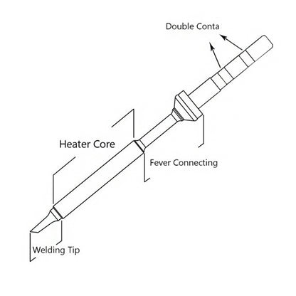 TS-C4 For TS100 Electric Iron Head Mini Lead-free Soldering Iron Tip - Home & Garden by buy2fix | Online Shopping UK | buy2fix