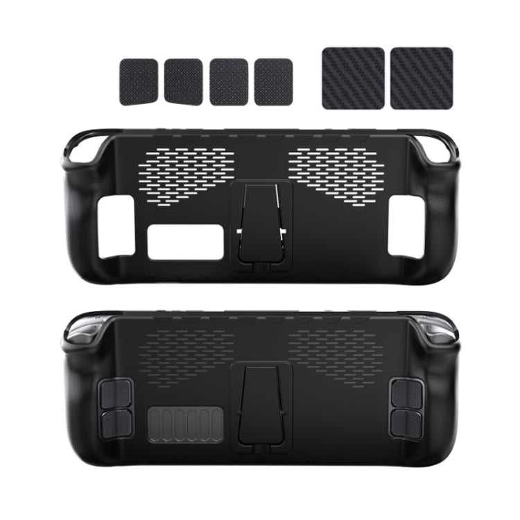 JYS For Steam Deck Handheld TPU Case + Touchpad Button Sticker - Accessories by buy2fix | Online Shopping UK | buy2fix