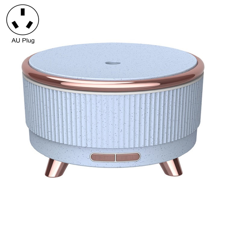 Ultrasonic Aromatherapy Diffuser Humidifier Essential Oil Diffuser AU Plug(Blue Flower Dot) - Home & Garden by buy2fix | Online Shopping UK | buy2fix
