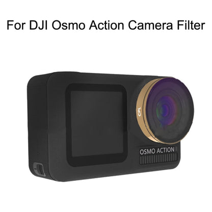 JSR For DJI Osmo Action Motion Camera Filter, Style: LG-CPL - DJI & GoPro Accessories by JSR | Online Shopping UK | buy2fix