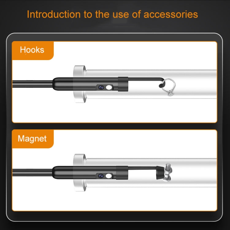 5 Inch IPS HD Endoscope With Screen For Industrial Pipeline Inspection And Auto Repair - Consumer Electronics by buy2fix | Online Shopping UK | buy2fix