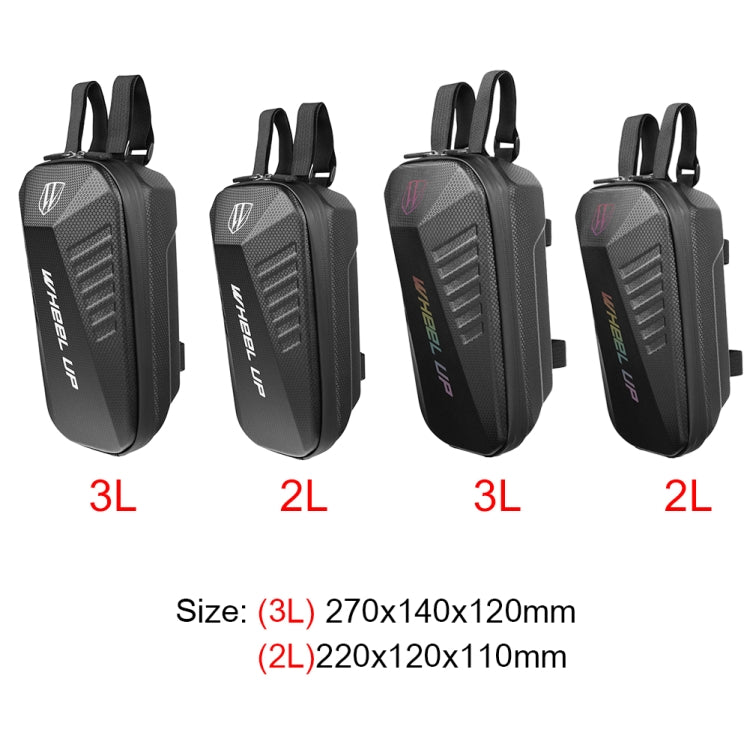 WHEEL UP X6  Electric Scooter Hard Shell Hanging Bag 3L(White Logo) - Bicycle Bags by WHEEL UP | Online Shopping UK | buy2fix