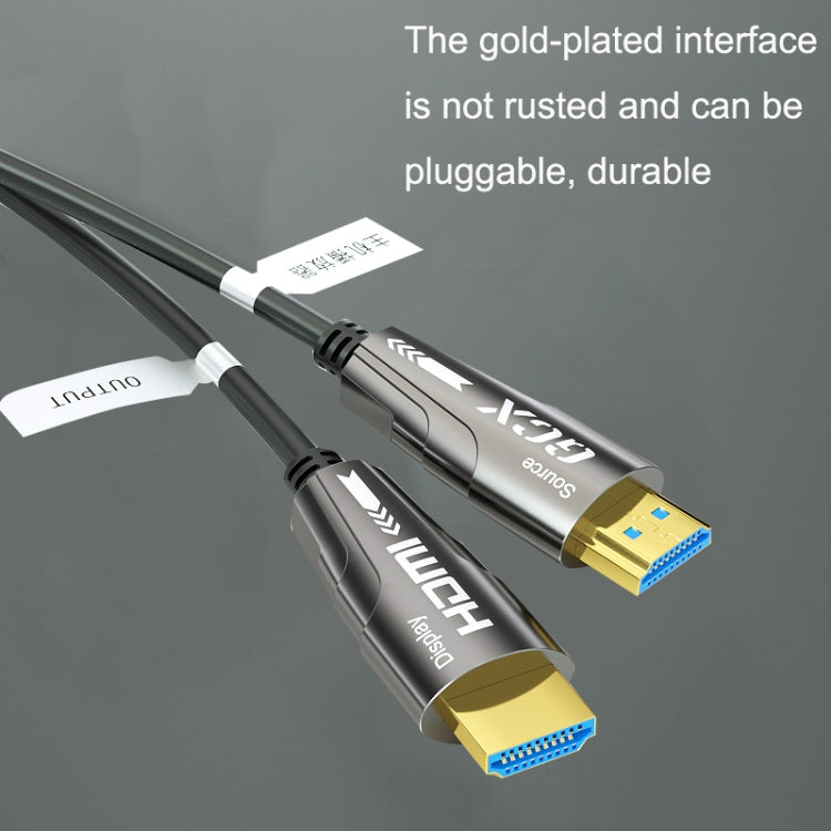 HDMI 2.0 Male To HDMI 2.0 Male 4K HD Active Optical Cable, Cable Length: 15m - Audio Optical Cables by buy2fix | Online Shopping UK | buy2fix