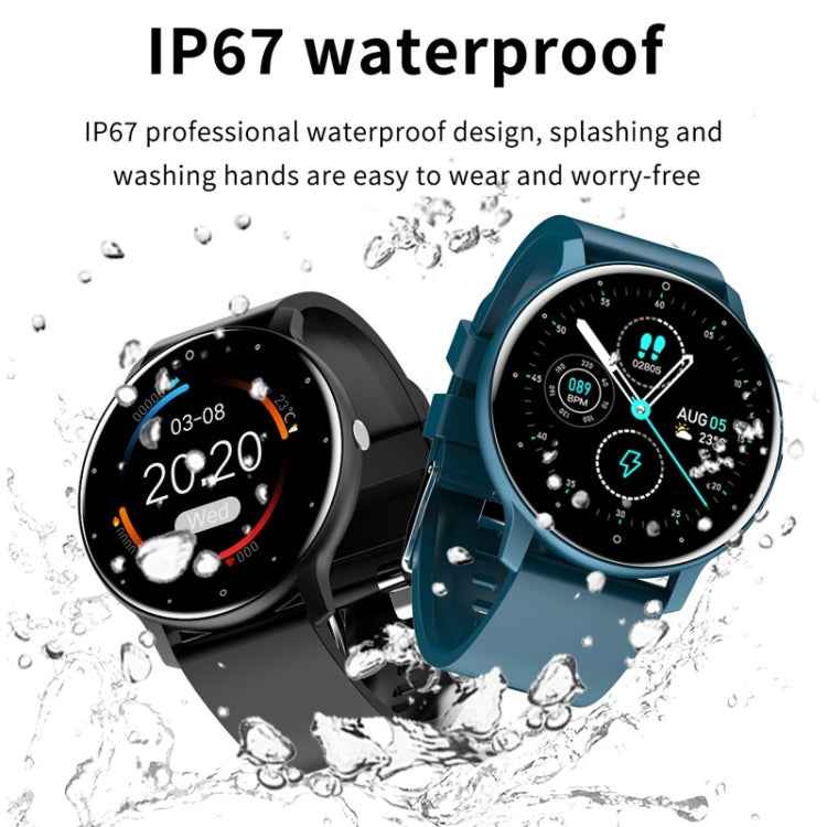 BW0223 Heart Rate/Blood Oxygen/Blood Pressure Monitoring Bluetooth Smart Calling Watch, Color: Mesh Blue - Smart Wear by buy2fix | Online Shopping UK | buy2fix