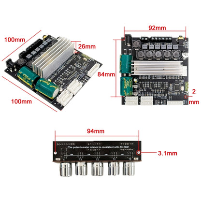 TWS Bluetooth Speaker 2.1 Stereo TPA3116D2 Amplifier Motherboard Module(One-piece) - Consumer Electronics by buy2fix | Online Shopping UK | buy2fix