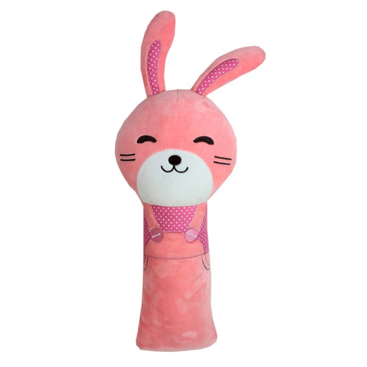 50cm Children Car Belt Cartoon Shoulder Protector Pillow(Pink Rabbit) - In Car by buy2fix | Online Shopping UK | buy2fix