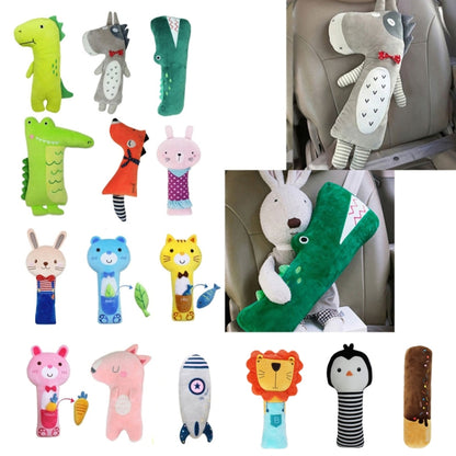 50cm Children Car Belt Cartoon Shoulder Protector Pillow(Pocket Cat) - In Car by buy2fix | Online Shopping UK | buy2fix