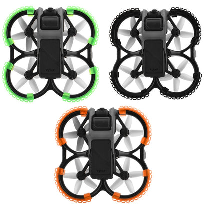 For DJI Avata BRDRC-9604 4pcs Drone Propeller TPU Protective Guard UAV Bumper Anti-collision Ring Cover(Orange) - DJI & GoPro Accessories by BRDRC | Online Shopping UK | buy2fix