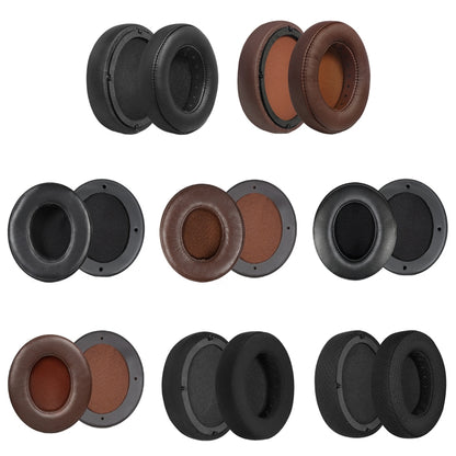 For Edifier W855BT 1pair Headset Soft and Breathable Sponge Cover, Color: Brown Lambskin - Apple Accessories by buy2fix | Online Shopping UK | buy2fix