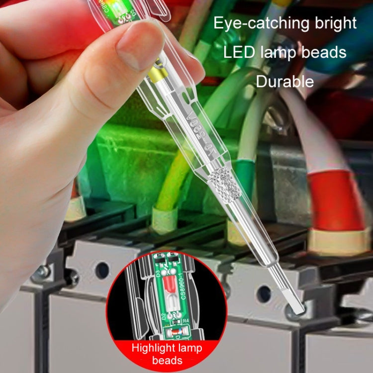 Multi-Functional High-Brightness Color Light Intelligent Sensor On-Off Electroscope Pen(With Packaging) - Voltage Detector by buy2fix | Online Shopping UK | buy2fix
