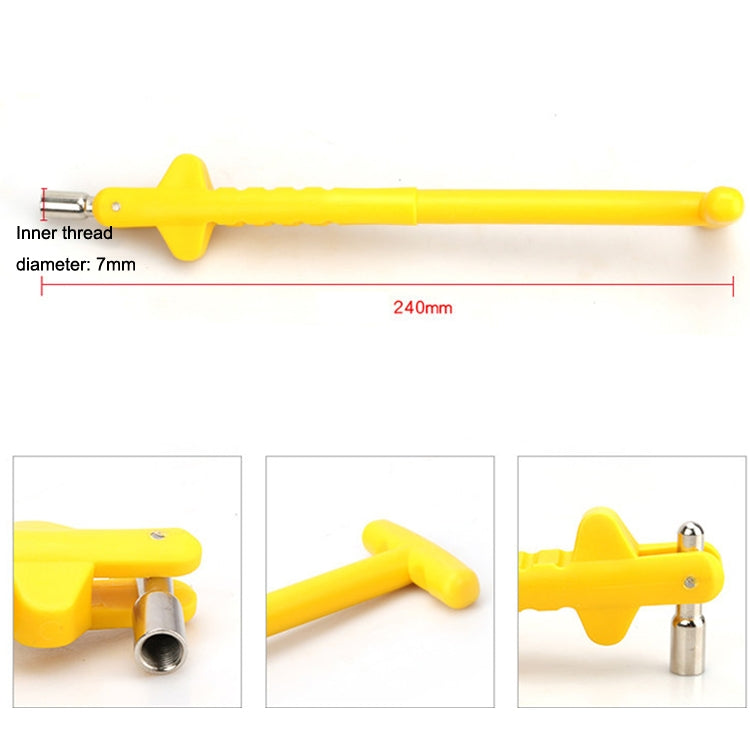 3pcs Valve Puller Vacuum Valve Installation Vacuum Valve Replacement Puller Tire Repair Tool Color Random Delivery - In Car by buy2fix | Online Shopping UK | buy2fix