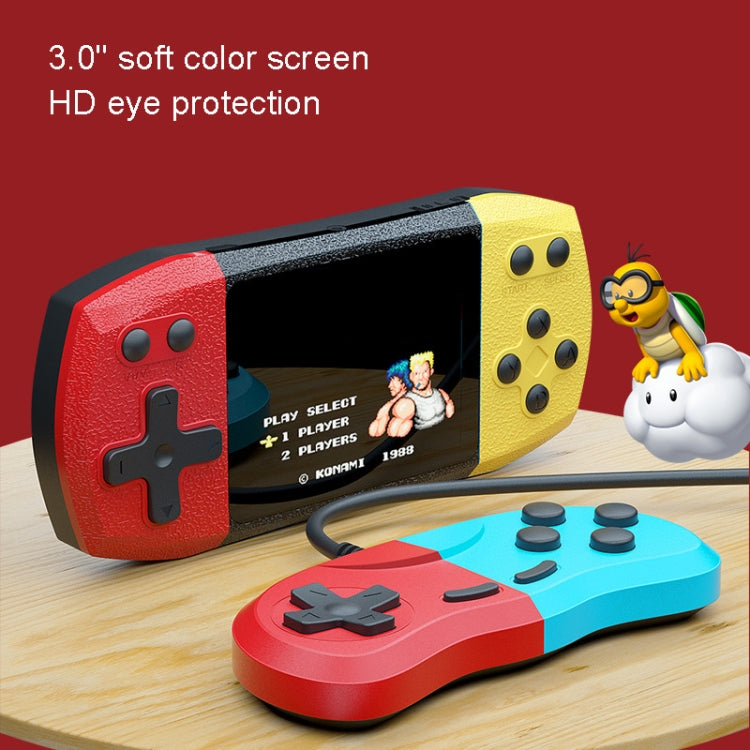 F1 3 Inch Horizontal Screen 620 In 1 Large Screen Pocket Console, Style: Single Player Red Blue - Pocket Console by buy2fix | Online Shopping UK | buy2fix