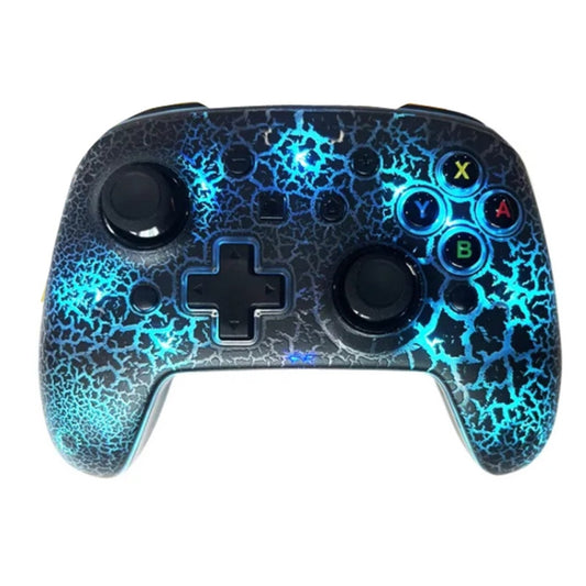 SW561 Computer Wireless Luminous Handle For Nintendo Switch / Switch OLED / Switch Lite / Steam, Color: Burst Crack Black - Gamepads by buy2fix | Online Shopping UK | buy2fix
