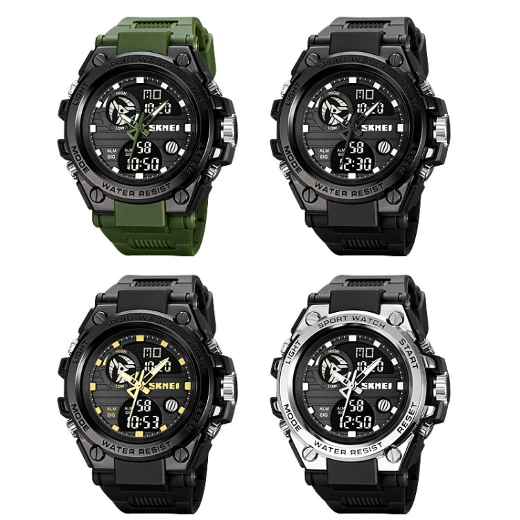 SKMEI 2031 Dual Movement Multifunctional Waterproof Outdoor Sports Watch(Black Gold) - Sport Watches by SKMEI | Online Shopping UK | buy2fix