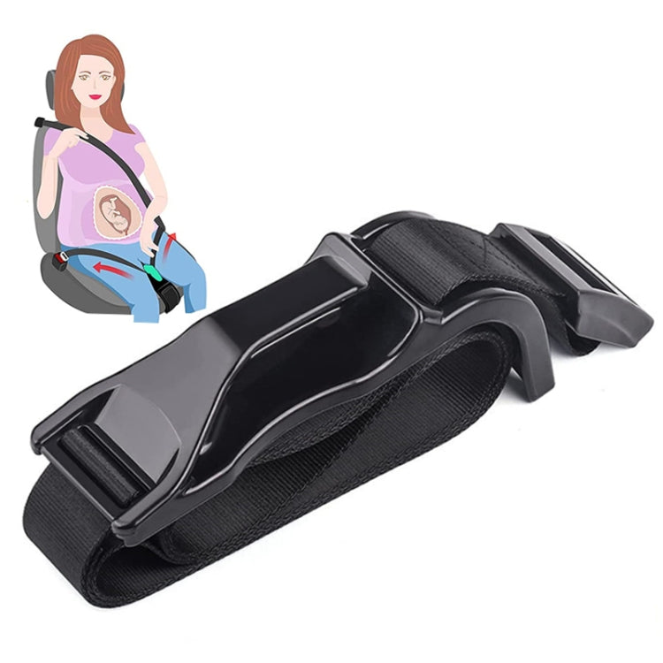 Pregnant Car Seat Belt Anti Stranglehold Belly Protection Fetal Regulator(Black) - In Car by buy2fix | Online Shopping UK | buy2fix