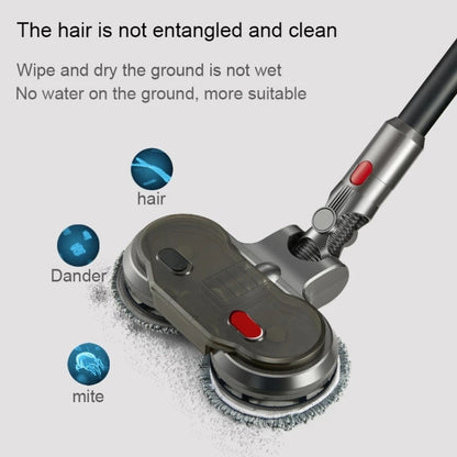 For Dyson V15 Vacuum Cleaner Electric Wet Dry Mopping Head With Water Tank & 6pcs Rag -  by buy2fix | Online Shopping UK | buy2fix