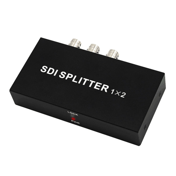 1 In 2 Out SD-SDI / HD-SDI / 3G-SDI Distribution Amplifier Video SDI Splitter(UK Plug) -  by buy2fix | Online Shopping UK | buy2fix