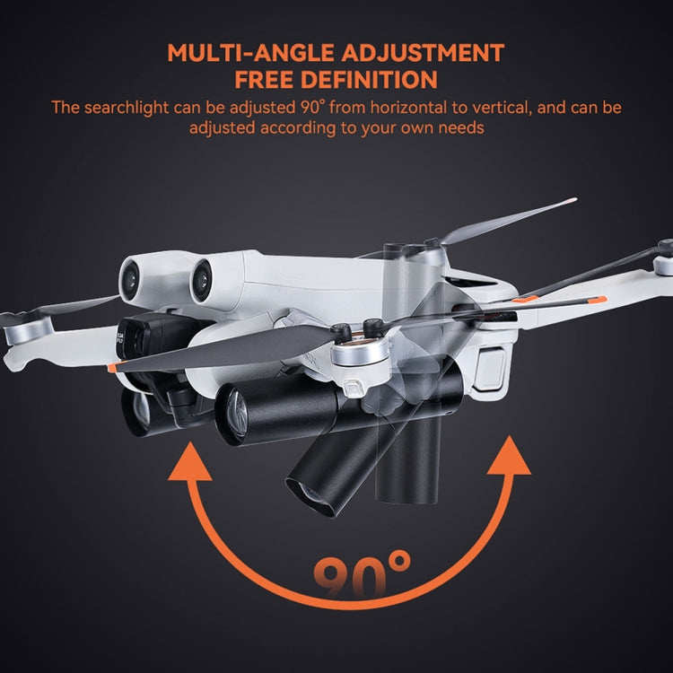 For DJI Mini 3 Pro RCSTQ  Dual Flashlight Arm Searchlight With Increase Tripod - Other by RCSTQ | Online Shopping UK | buy2fix