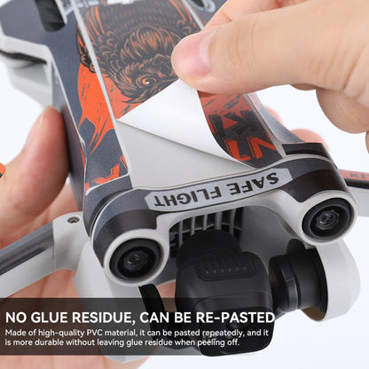 For DJI Mini 3 Pro Remote Control Body Sticker ,Spec: RC-N1 Without Screen(Graffiti No. 2) - Stickers by RCSTQ | Online Shopping UK | buy2fix