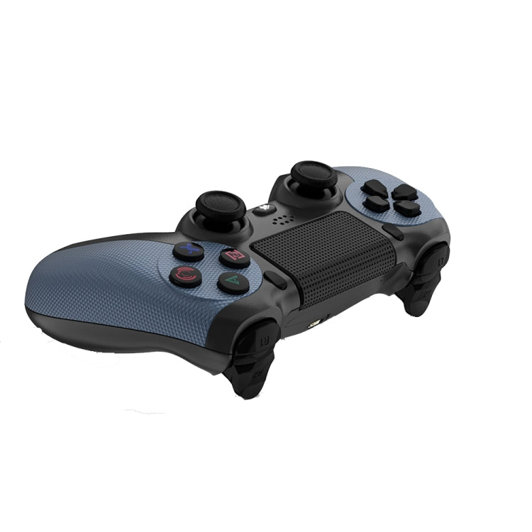 KM048 For PS4 Bluetooth Wireless Gamepad Controller 4.0 With Light Bar(Mountain Blue) - Gamepads by buy2fix | Online Shopping UK | buy2fix