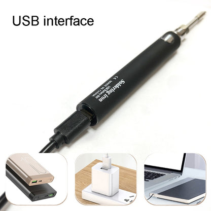 8W USB 5V Cordless Soldering Iron Low Voltage Soldering Pen(White) - Electric Soldering Iron by buy2fix | Online Shopping UK | buy2fix