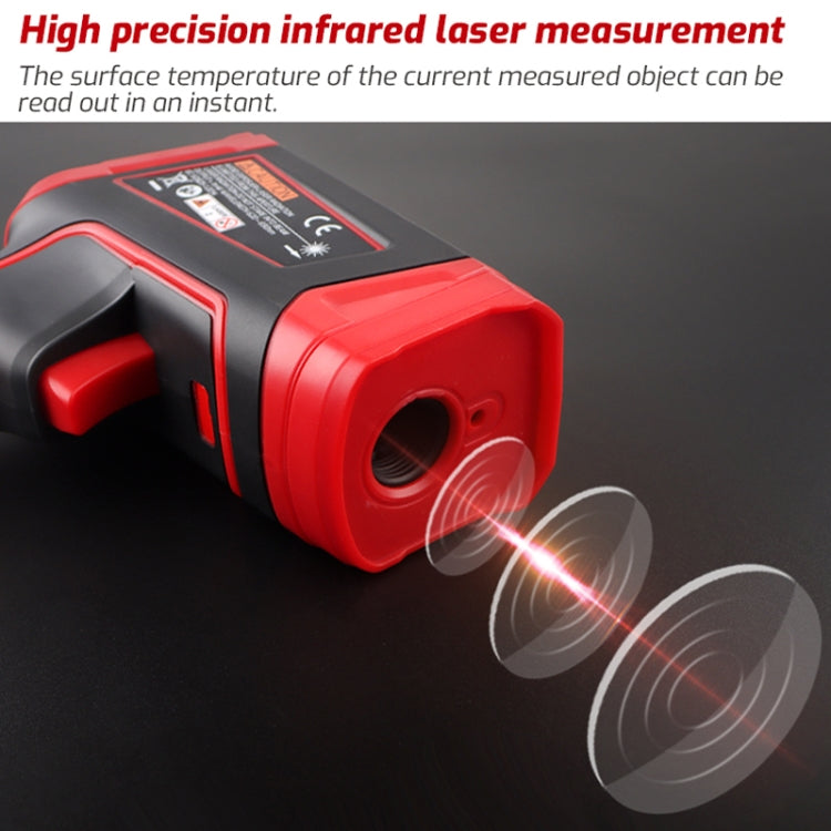 TASI TA603D -32-1880 degrees Celsius Color Screen Infrared Thermometer Industrial Electronic Thermometer - Thermostat & Thermometer by TASI | Online Shopping UK | buy2fix