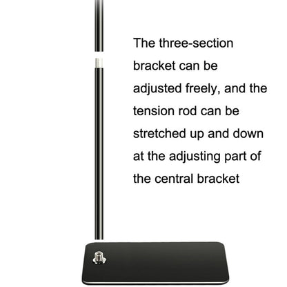 155cm Mobile Phone Tablet Live Broadcast Bedside Lifting Bracket Cantilever Floor Stand (Black) - Lazy Bracket by buy2fix | Online Shopping UK | buy2fix