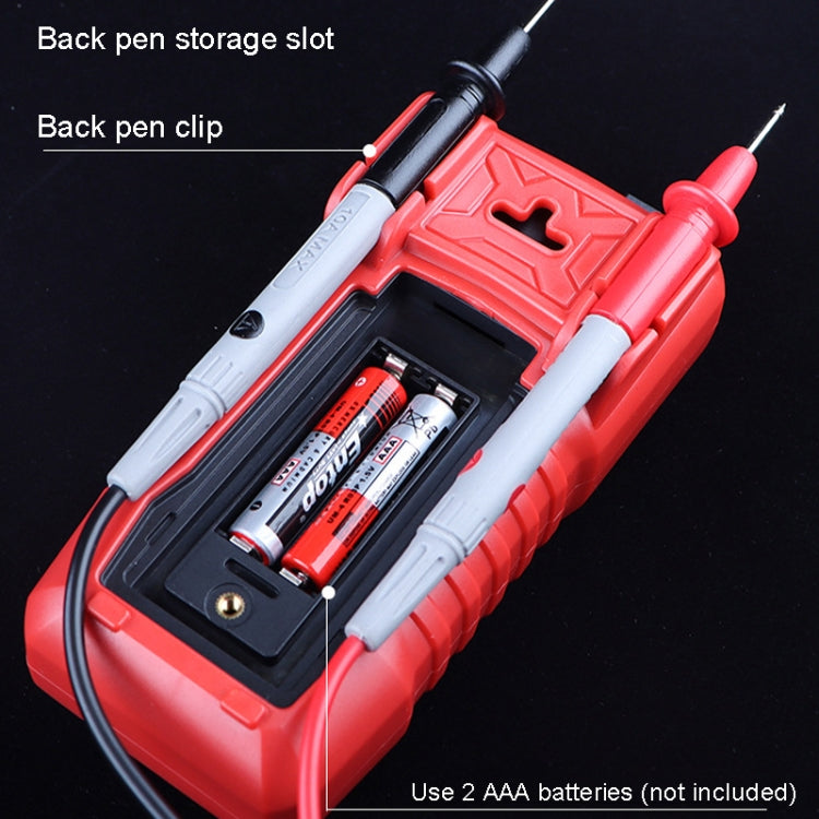 TASI TA801A Digital Multimeter Fully Automatic Multifunctional Digital Current Meter(Manual Model, Without Capacitor Measurement) - Digital Multimeter by TASI | Online Shopping UK | buy2fix