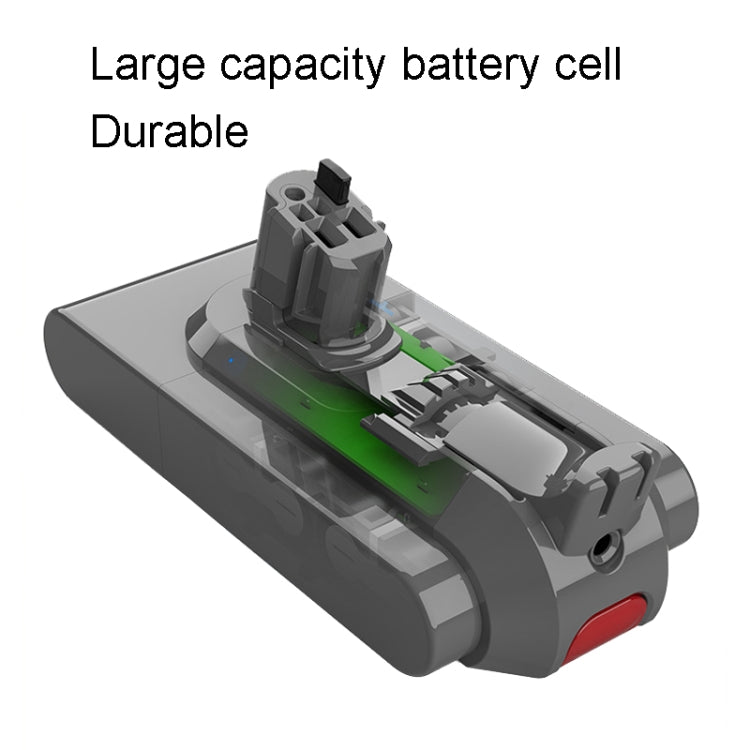 For Dyson V11 Series Handheld Vacuum Cleaner Battery Cleaning Machine Spare Battery Pack, Capacity: 5.0Ah - Dyson Accessories by buy2fix | Online Shopping UK | buy2fix