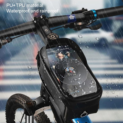 Bicycle Riding Front Beam Bag Mobile Phone Touch Screen Waterproof Storage Bag With Packaging Box - Bicycle Bags by buy2fix | Online Shopping UK | buy2fix