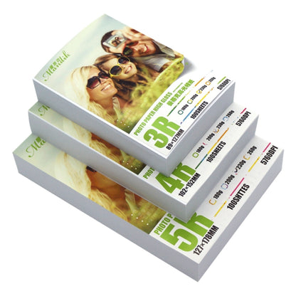 Mandik 3R 5-Inch One Side Glossy Photo Paper For Inkjet Printer Paper Imaging Supplies, Spec: 200gsm 500 Sheets - Printer Accessories by buy2fix | Online Shopping UK | buy2fix