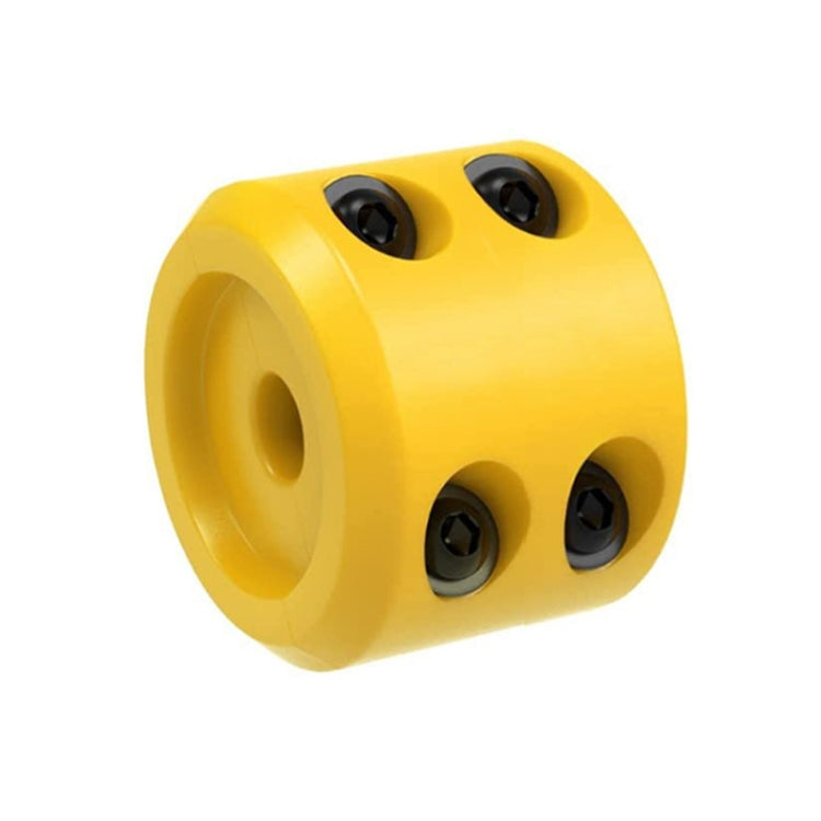 Anti-Abrasion Rubber Plug For Towing Hook Compatible With KFI/ATV Stranded Cables(Yellow) - Towing Bars by buy2fix | Online Shopping UK | buy2fix