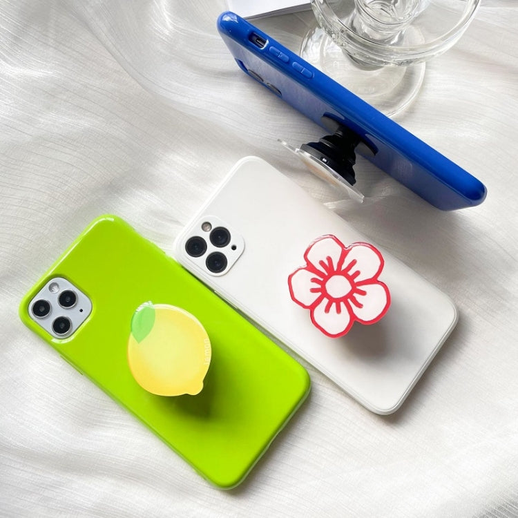 5pcs Sunflower Drip Glue Airbag Mobile Phone Holder(M107 Oil Painting Sunflower) - Ring Holder by buy2fix | Online Shopping UK | buy2fix