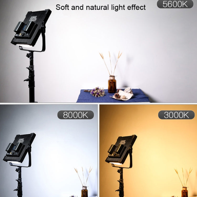 Pixel P45C RGB Dual Color Temperature Fill Light Live Photography Portable Outdoors 80W Square Soft Light(Single Lamp With Baffle+EU Plug Adapter) -  by Pixel | Online Shopping UK | buy2fix