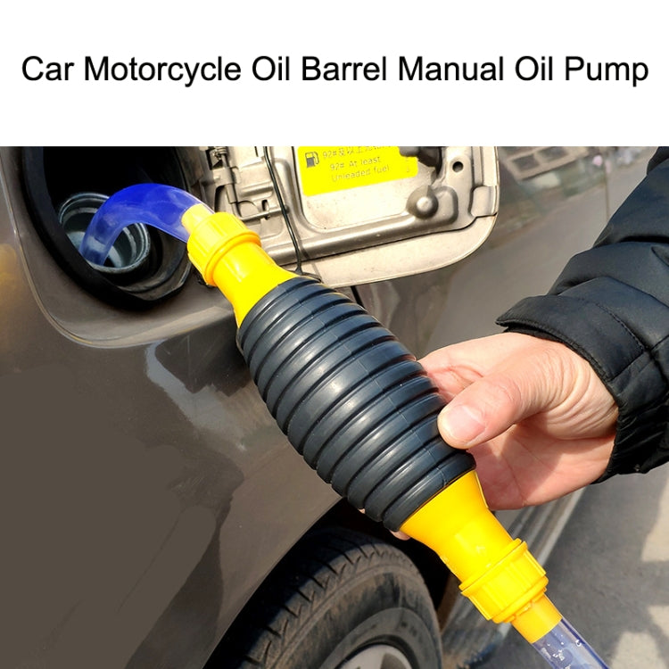 3.5m Car Motorcycle Oil Barrel Manual Oil Pump Self-Priming Large Flow Oil Suction - oil tank tubes & oil pumps by buy2fix | Online Shopping UK | buy2fix