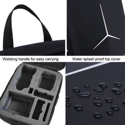 For DJI AIR 3 Storage Bag Backpack Compatible with RC-N2 or RC 2 Remote Control(Black) - Backpacks & Bags by buy2fix | Online Shopping UK | buy2fix