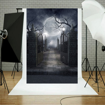 1.25x0.8m Holiday Party Photography Background Halloween Decoration Hanging Cloth, Style: WS-121 - Cartoon by buy2fix | Online Shopping UK | buy2fix