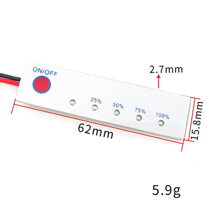 Lithium Battery Power Display Board Iron Phosphate Indicator Board, Specification: 3S 12.6V Lithium Battery - Other Accessories by buy2fix | Online Shopping UK | buy2fix