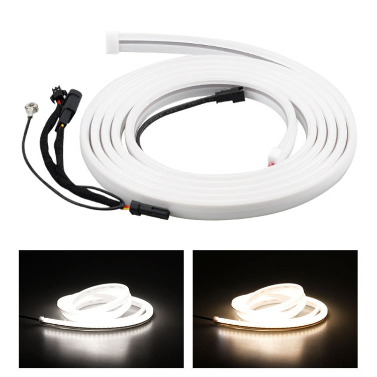 For Tesla Front Trunk LED Ambient Light Strip, Size: For 18-20 Model Y(White Light) - Atmosphere lights by buy2fix | Online Shopping UK | buy2fix