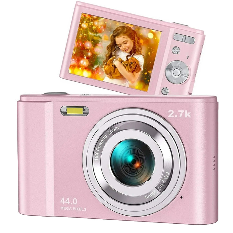 2.4-inch TFT Color Screen HD Digital Camera Portable Travel 8X Zoom Smart Camera(Pink Standard) - Children Cameras by buy2fix | Online Shopping UK | buy2fix