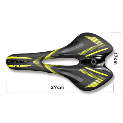 ENLEE E-ZD310 Bicycle Shockproof Cushion Outdoor Cycling Mountain Bike Saddle(Fluorescent Yellow) - Bicycle Saddle by ENLEE | Online Shopping UK | buy2fix