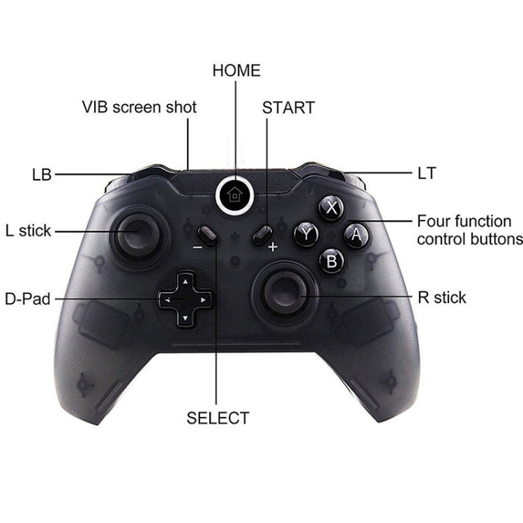 Wireless Gamepad Game joystick Controller For Nintendo Switch Pro Host Bluetooth controller Support Somatosensory Vibration - Gamepads by buy2fix | Online Shopping UK | buy2fix